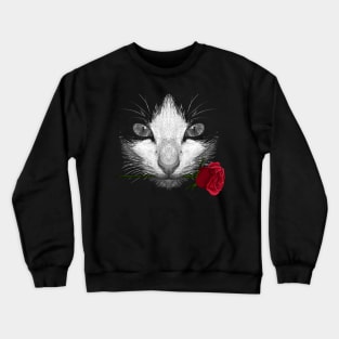 Black Cat Crewneck Sweatshirt